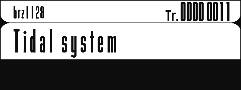 03. Tidal system
